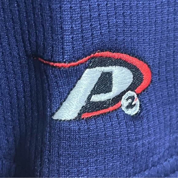 Men’s P2 Pro Player Polo Shirt University Of Michigan Wolverines Size 2XL Blue - Picture 4 of 12